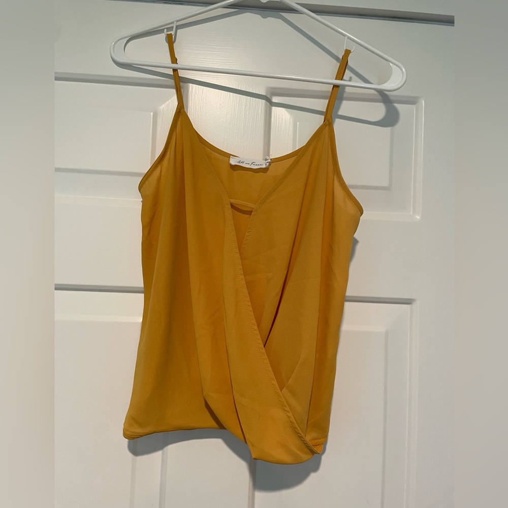 Yellow Tank Top